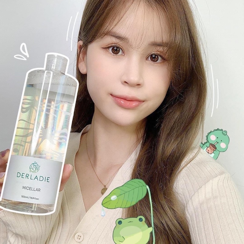 NƯỚC TẨY TRANG DERLADIE CLEANSING WATER WIYCH HAZEL 1000ML