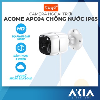 Mua Camera ngoài trời ACOME APC04 - camera wifi độ phân giải full hd 1080p  tương thích tuya smart life bh 12 tháng