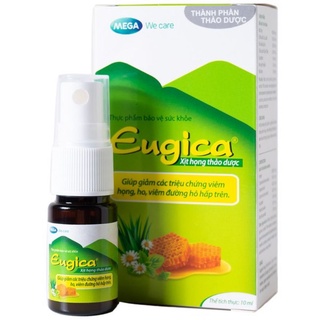 Xịt mũi họng thảo dược Eugica
