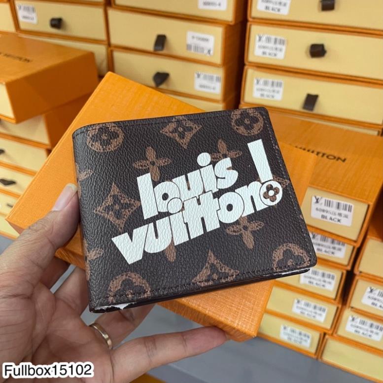 Ví LV Hoạ Tiết Dành Cho Nam - Ví Nam Full Box Siêu Đẹp