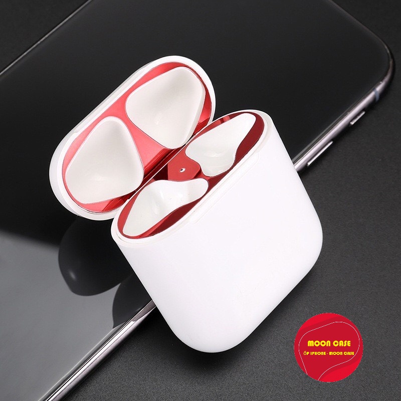 Miếng dán chống bụi cho tai nghe airpods 1, 2