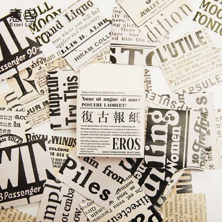 Sticker hộp - Newspaper 2