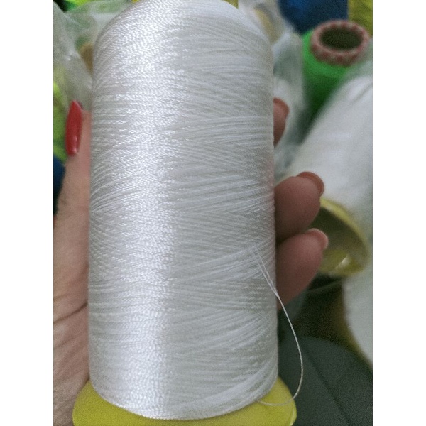 Cuộn chỉ dù ni lông làm dây xâu hạt châu, hạt ngọc, xâu chuỗi làm vòng handmade