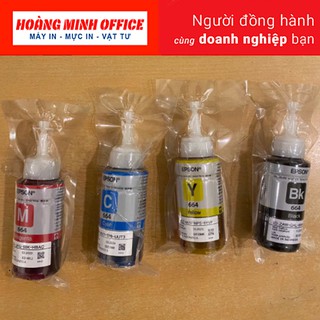 Bộ Mực in T664 cho máy L300/ L310/ L350/ L360/ L1300/ L100/ L120/ L200/ L565...( 70ml )