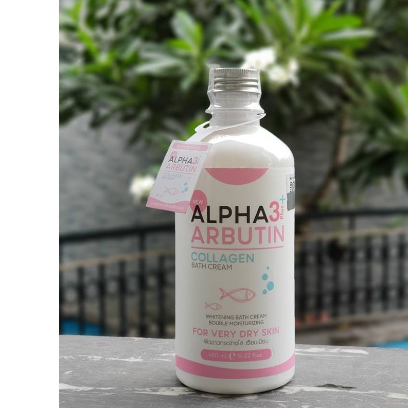 - Sữa Tắm Trắng Da - Alpha Arbutin Collagen - Thái Lan là sữa tắm hằng ngày sử dụng cho body