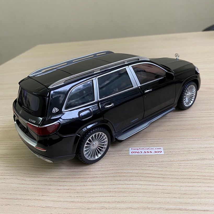 Mô hình xe Mercedes Maybach GLS 600 tỉ lệ 1:24 siêu to bằng hợp kim cực đẹp