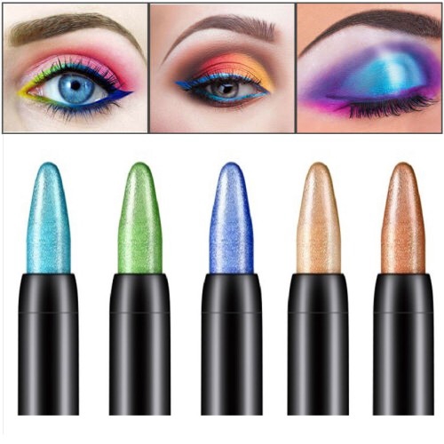 [Hàng mới về] Bút trang điểm mắt với 15 màu tùy chọn xinh xắn