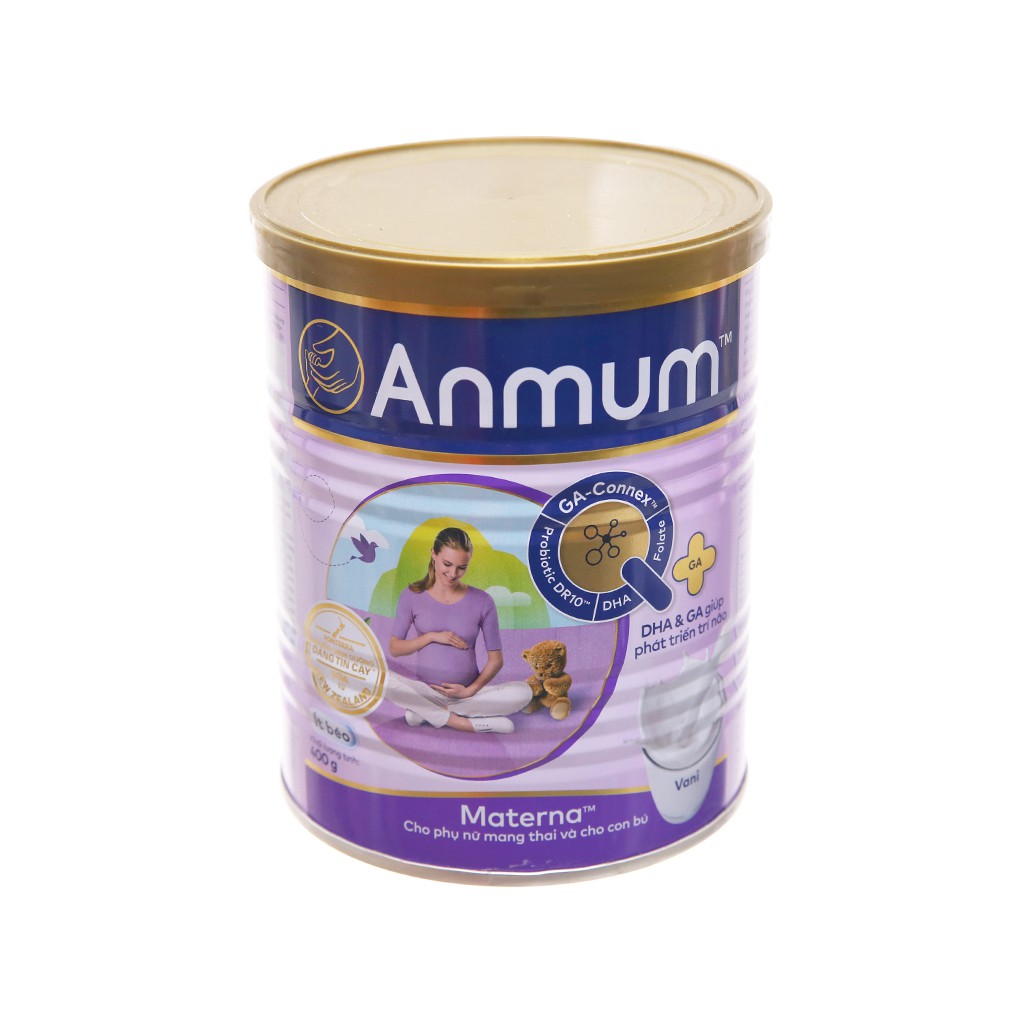 Sữa Bầu Anmum Materna Lon 400g hương vani- HSD THÁNG 03/2024