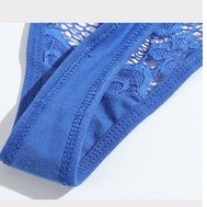 Quần Lót Nữ Lọt Khe Vải Cotton Ren Gợi Cảm D6006