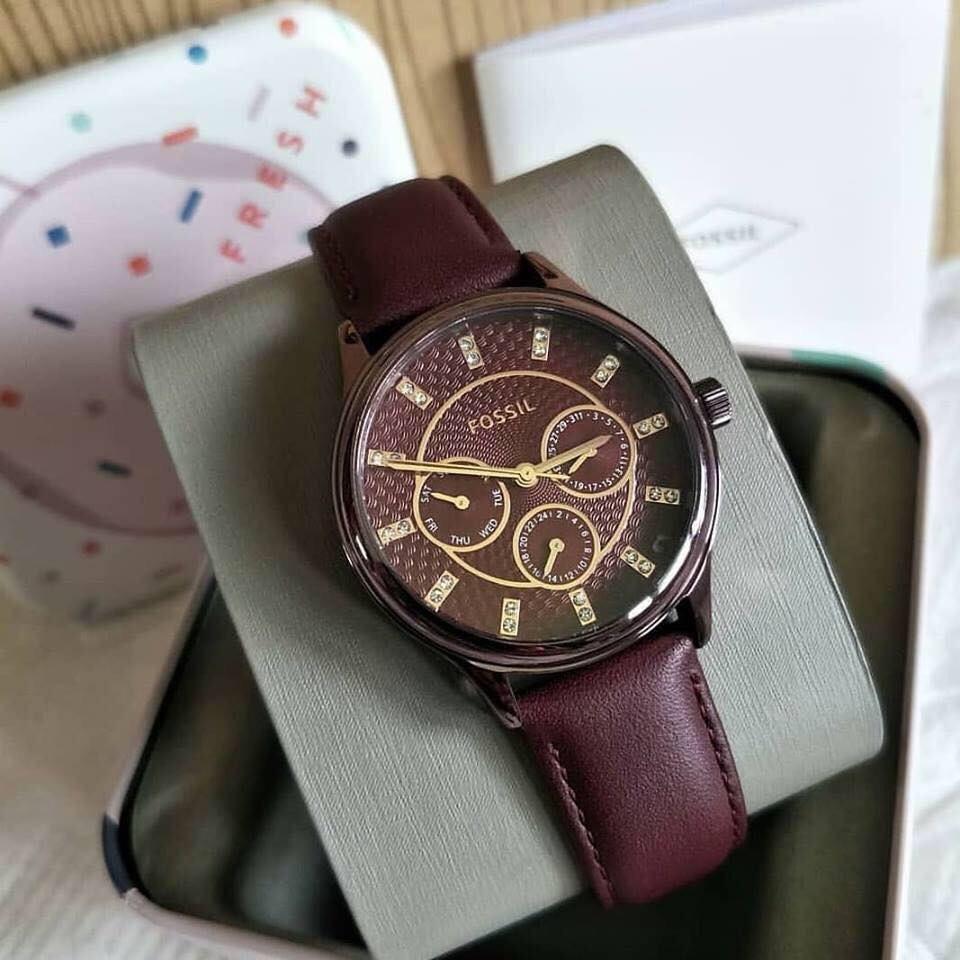 DÂY da đồng hồ nữ da bò thật màu đỏ đủ size 8mm-10mm-12mm-14mm-16mm-18mm-20mm