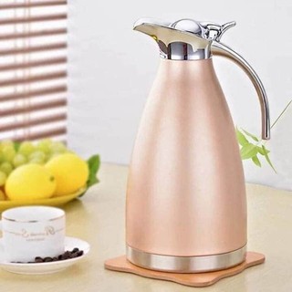 Bình thủy màu giữ nhiệt inox 3 lớp cao cấp loại 2L
