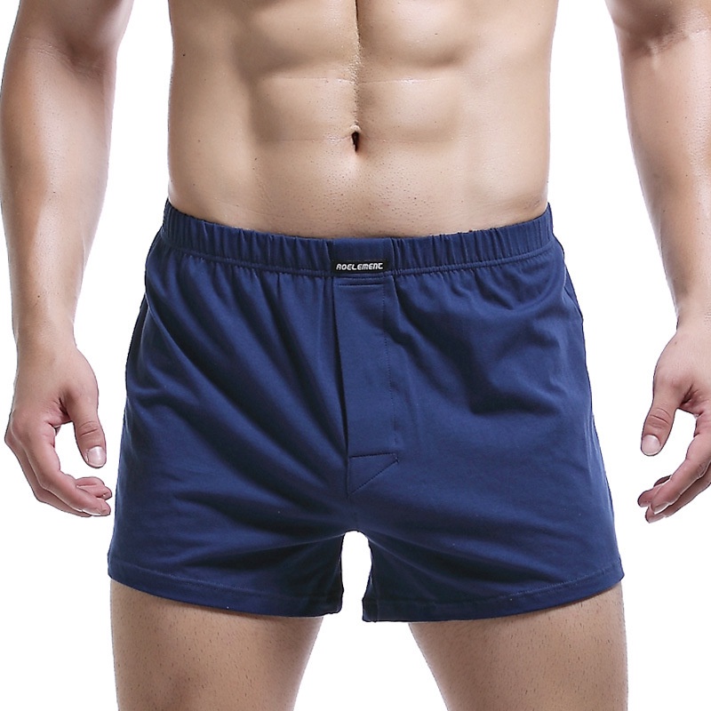 Quần Lót Boxer Thoáng Khí Dáng Rộng Hình Mũi Tên Chất Liệu Cotton Thoáng Khí Cho Nam 037