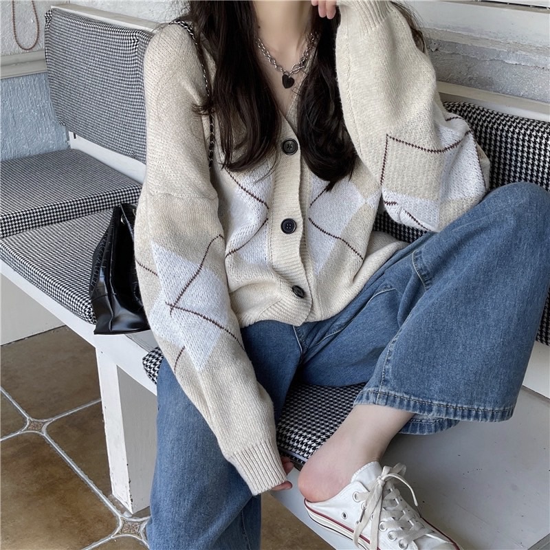 [Mã 2611THTRANG100K hoàn 10% xu đơn 99K] [SALE] ÁO CARDIGAN LEN TRÁM ULZZANG (video) | WebRaoVat - webraovat.net.vn