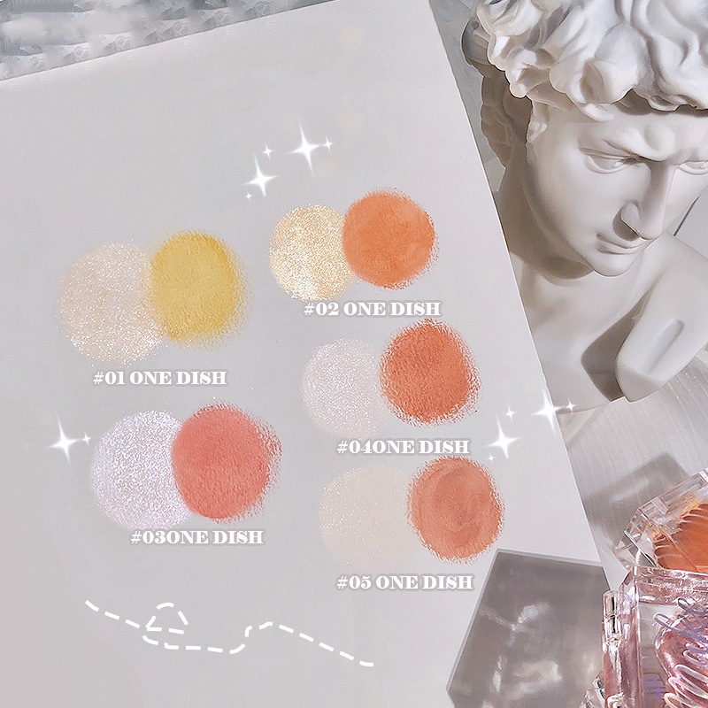 Phấn má hồng bắt sáng dạng viên đá nhỏ phong cách mới tinh tế | BigBuy360 - bigbuy360.vn