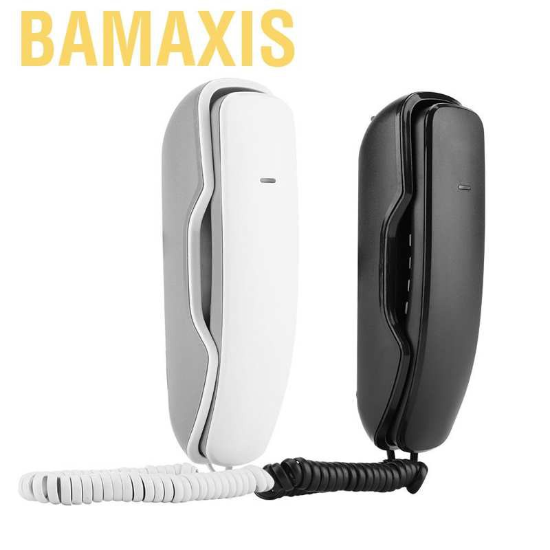 Điện Thoại Bàn Mini Treo Tường Bamaxis A061 Chống Tiếng Ồn