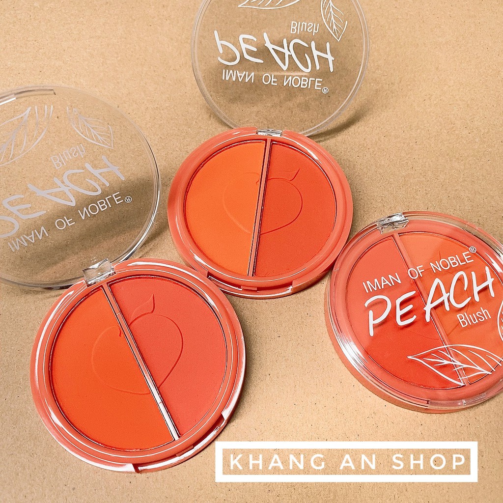 Phấn má 2 ô Iman Of Noble Peach Blush