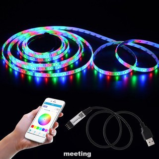 ✔❖◇[Giá Sốc] Bộ Đèn LED Dây Dán Phủ Keo Silicon Đổi 7 Màu V-L-D-RGB (RGB)+Nguồn Adapter 12V 5.4A+ Điều Khiển - Toppu