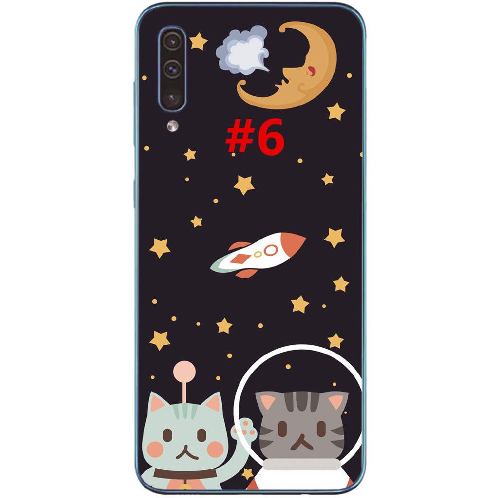 Ốp lưng in hình Starry Sky Bear Samsung Galaxy A70 A50 A30 A20 A10