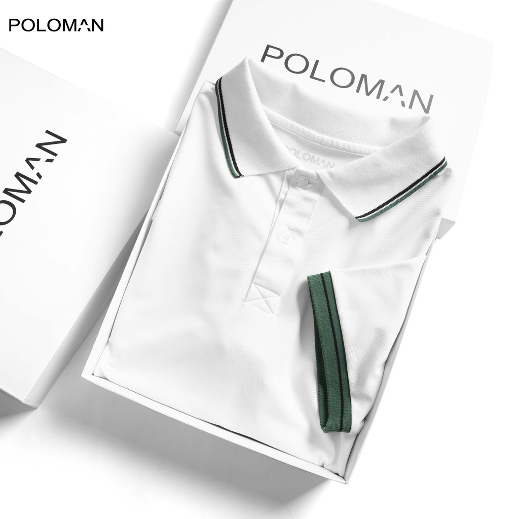 Áo Polo nam cổ bẻ Tekda vải cá sấu Cotton xuất xịn, chuẩn form,sang trọng-lịch lãm P20 - POLOMAN | BigBuy360 - bigbuy360.vn