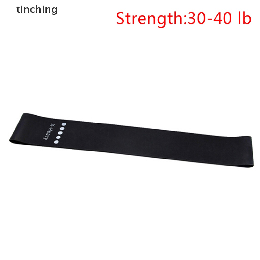 Dây đai đàn hồi kháng lực mới hỗ trợ tập gym/ yoga nhiều màu sắc