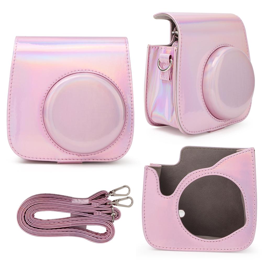 Instant Camera Protective Case Bag with Shoulder Strap for Instax Mini 8/8+9