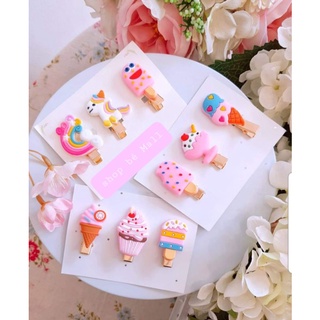 Kẹp tóc mái cho bé gái hình dễ thương