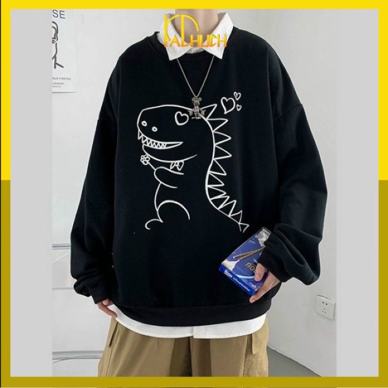 Sweater tay phồng vải nỉ ngoại dày dặn freesize dưới 65kg