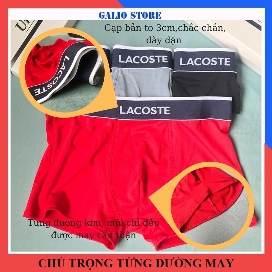 Quần sịp nam cao cấp co giãn 4 chiều thun lạnh quần lót đùi nam boxer đẹp đồ lót nam nhật bản sexy  - Galio