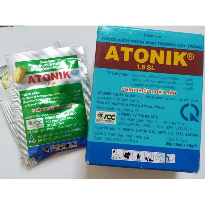 01 Gói 10Ml ATONIK 1.8 SL Thuốc Kích Nảy Mầm Sinh Trưởng Bón Lá