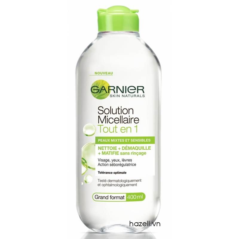 Tẩy Trang Garnier Solution Micellaire 400ml Chính Hãng