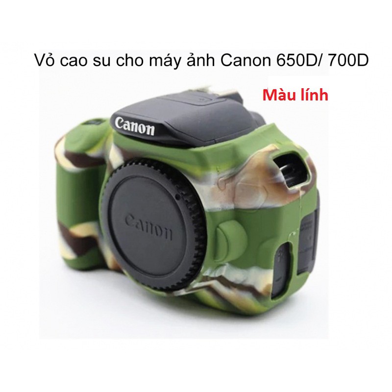 Vỏ cao su cho máy ảnh Canon 650D/ 700D