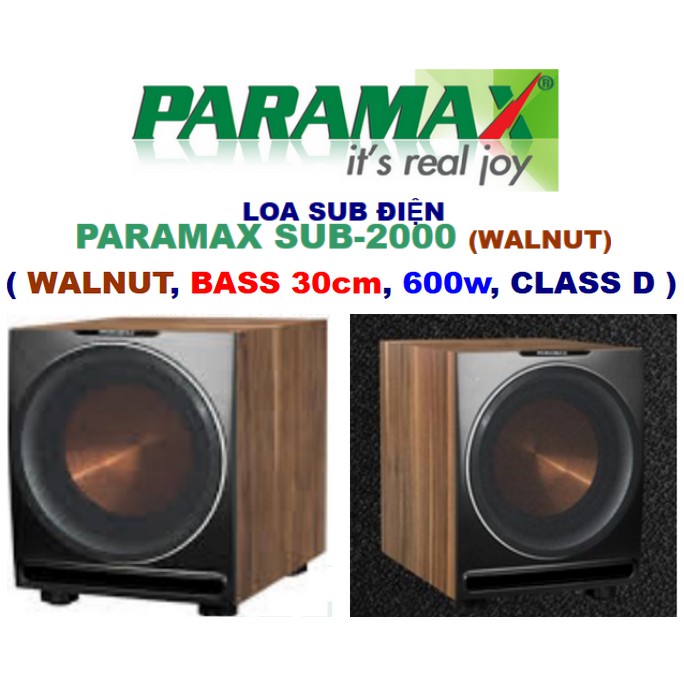 LOA PARAMAX SUB-2000.