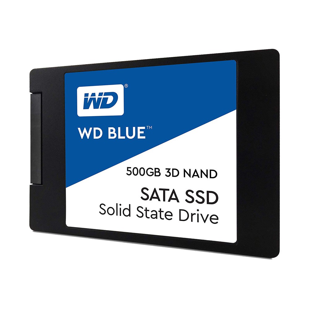 Ổ cứng SSD Western Digital Blue 3D-NAND SATA III 500GB WDS500G2B0A (Xanh) (Giá Khai Trương)