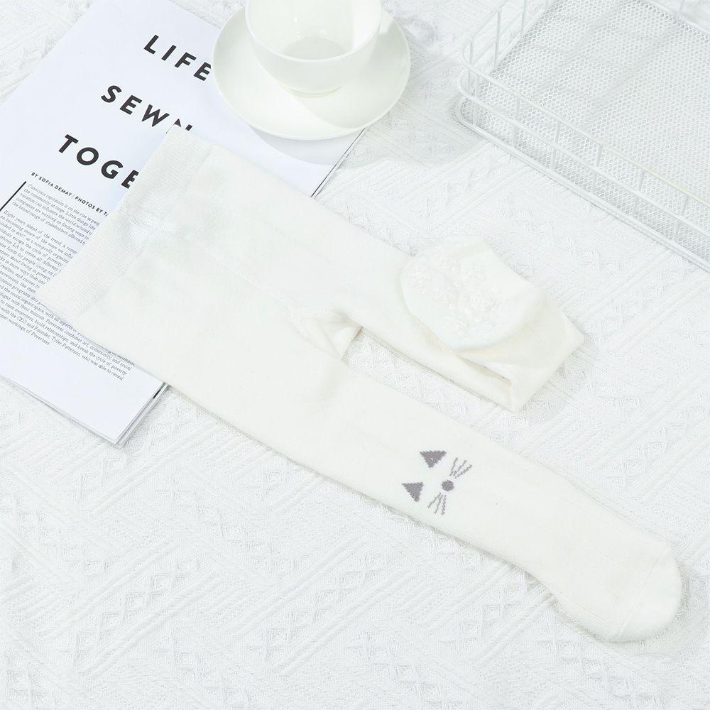 Vớ Cotton Trơn Chống Trượt Chống Lạnh Bảo Vệ Cho Trẻ Sơ Sinh