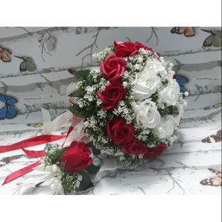 Hoa cưới hoa sáp đỏ