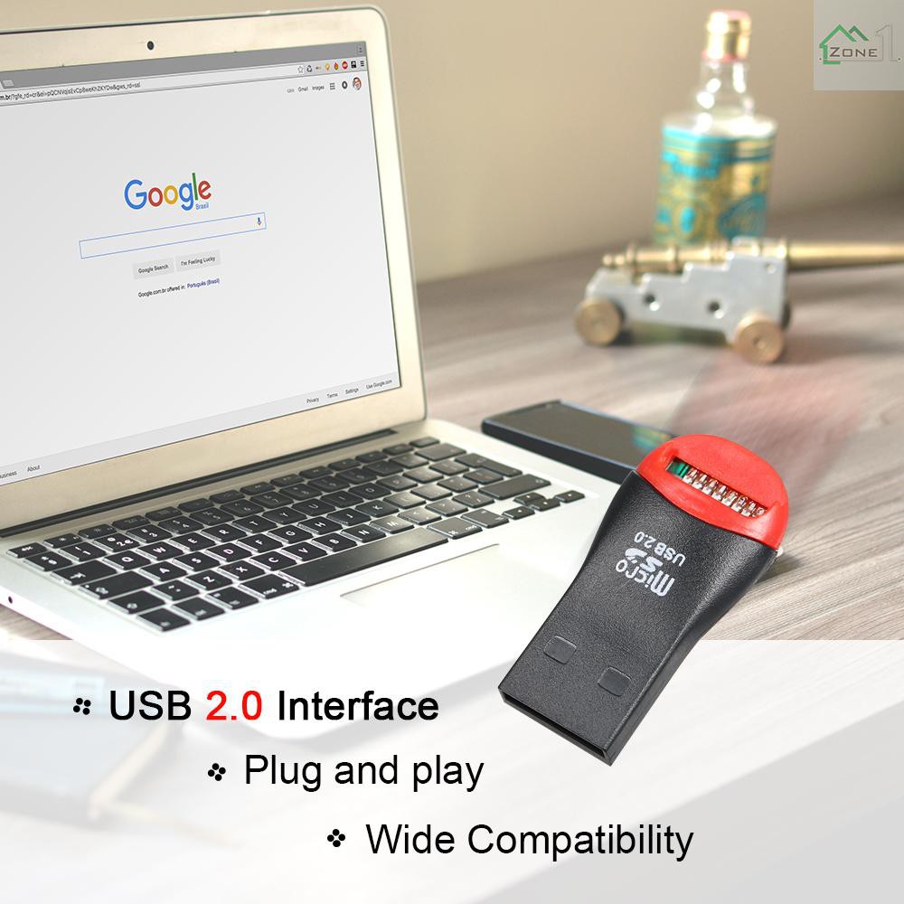 Đầu Đọc Thẻ Nhớ Tf Usb 2.0 Mini