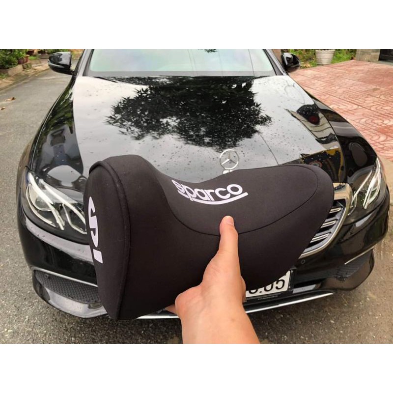 Gối tựa cao su non Sparco SPN 100BK- CHIẾC