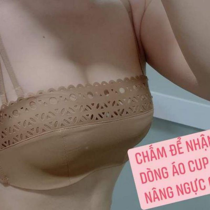 Áo lót cúp ngực chống tụt nâng ngực tạo khe siêu xinh
