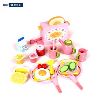 [Mã LIFETOYS1 giảm 30K đơn 99K] Đồ chơi nấu ăn nhanh bằng gỗ BBT Global JYNC016