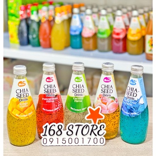 NƯỚC TRÁI CÂY HẠT CHIA THÁI LAN MEIEN [5 HƯƠNG VỊ] 290ml