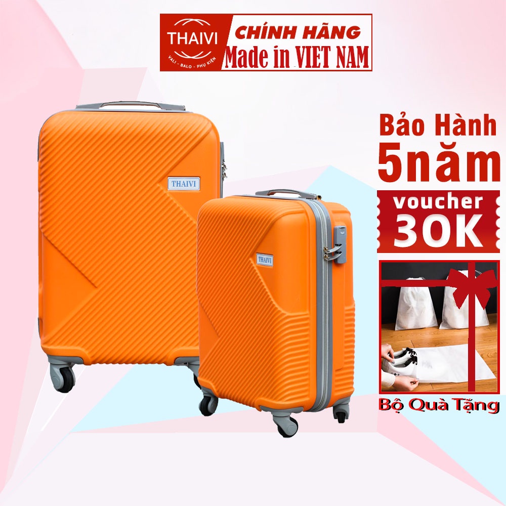Vali du lịch, Vali kéo THAIVI Hàng chính hãng VIỆT NAM Bảo hành 5 Năm + Bộ quà tặng