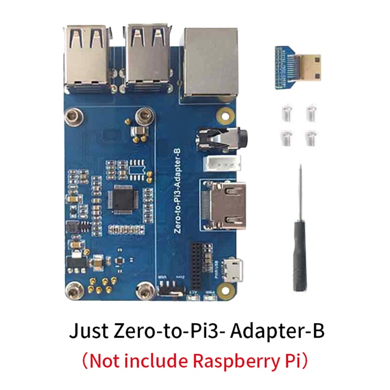 Bảng Mạch Mở Rộng Mạng / USB HUB Cho Raspberry Pi Zero / ZeroW / ZeroWH Banana