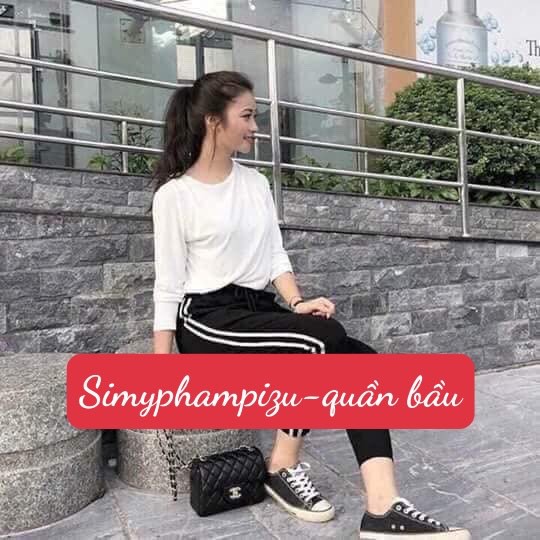 Quần thể thao nữ 2 sọc