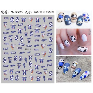 Sticker rắn dán móng hình rắn