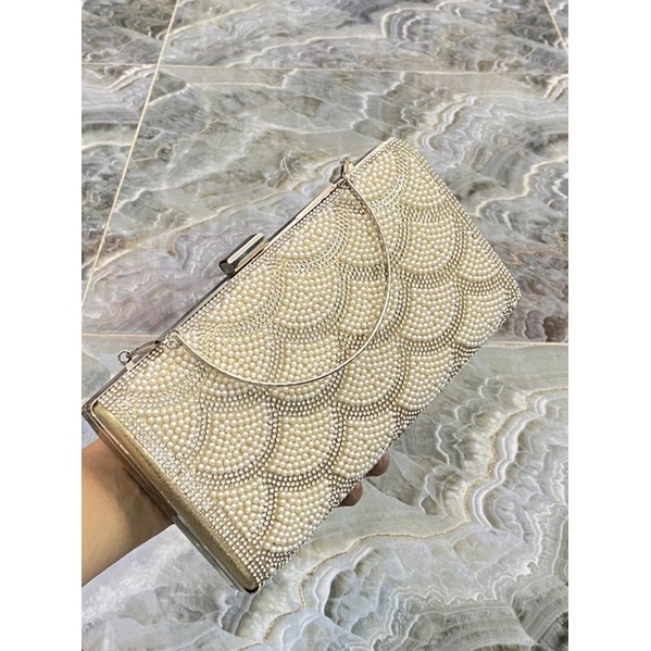 TÚI ĐEO CHÉO .CLUTCH DỰ TIỆC SANG CHÃNH HVQ-09