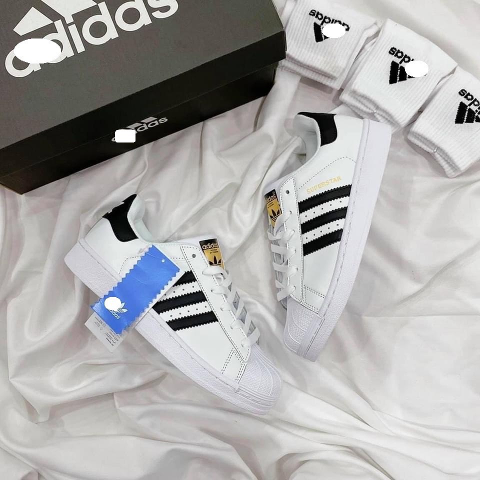 Giày sneaker Nam Nữ Adida.s Mũi Sò, Giày thể thao Das Sò đủ sz Nam nữ 2022