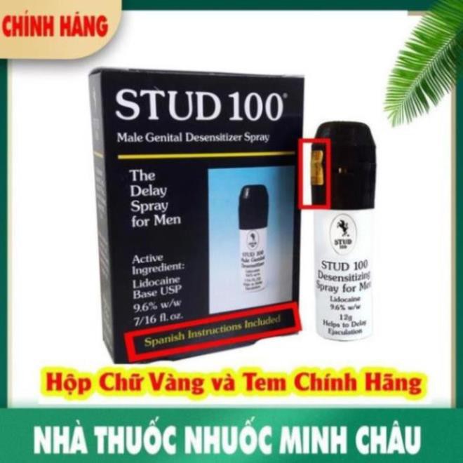 Chai STUD | STUD 100 Chính Hãng - ( NT Minh Châu) - Thể Hiện Đẳng Cấp Mạnh