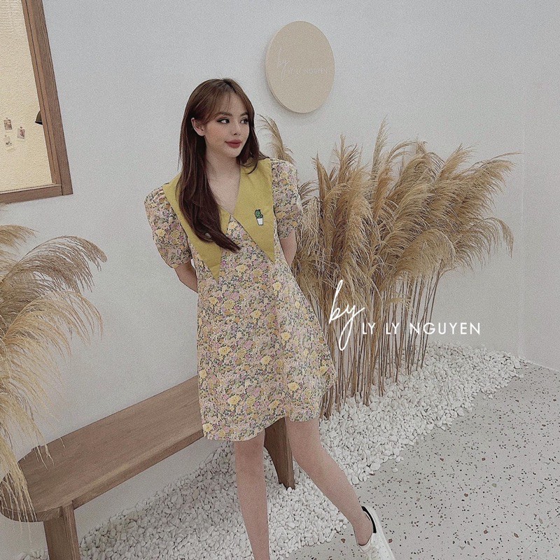 [Siêu Hot] Váy Hoa Dáng Suông Tay Phồng , Đầm Dáng Suông Tay Cộc Siêu Xinh Có Ảnh Thật Kèm Video | BigBuy360 - bigbuy360.vn