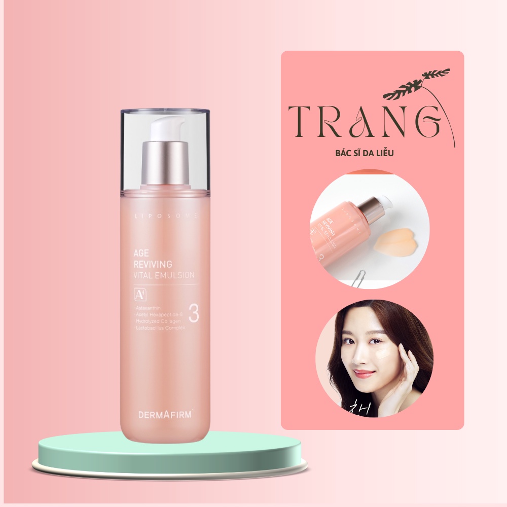 Sữa dưỡng nâng cơ trẻ hóa da - Age Reviving Vital Emulsion A4 - Dr.Trang