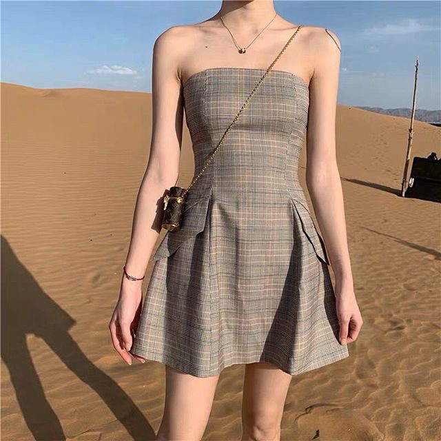 CHEST CUP DRESS